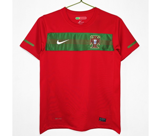 Portugal Home Retro Jersey 2010