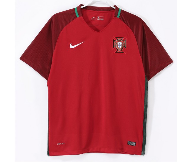 Portugal Home Retro Jersey 2016