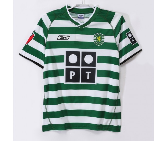 Sporting CP Home Retro Jersey 2003