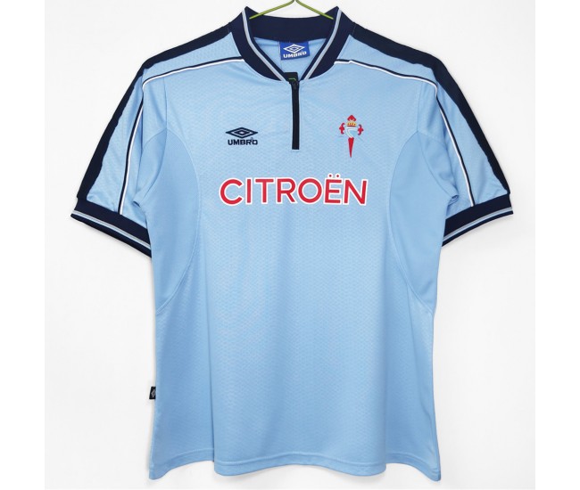 Celta Vigo Home Retro Jersey 1999-00