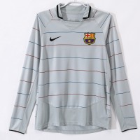 FC Barcelona Away Long Sleeve Retro Jersey 2003-04
