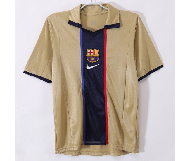 FC Barcelona Away Retro Jersey 2001-02