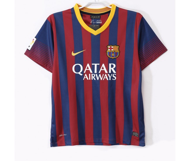 FC Barcelona Home Retro Jersey 2013-14