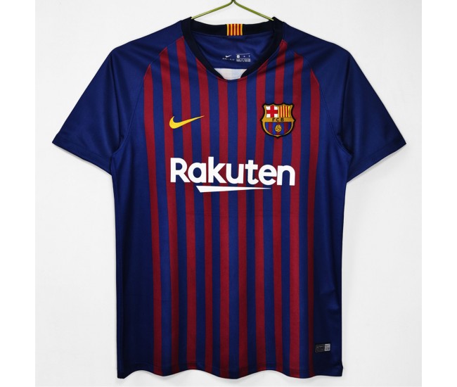 FC Barcelona Home Retro Jersey 2018-19