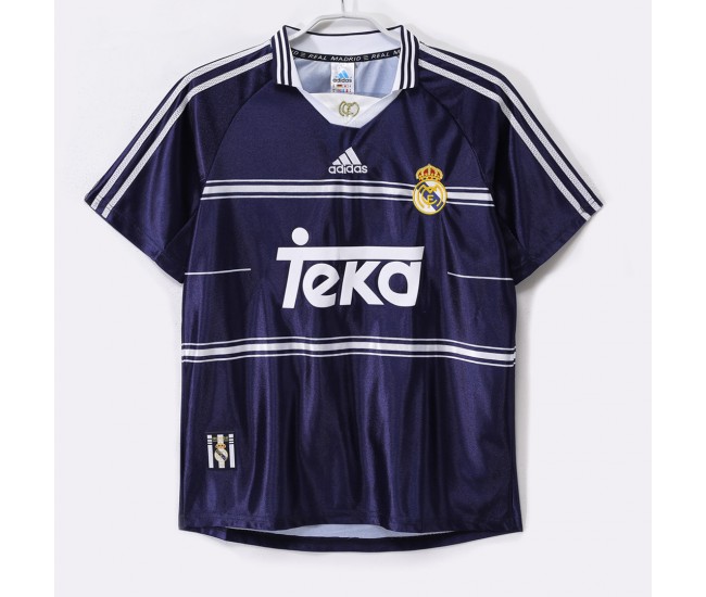 Real Madrid Away Retro Jersey 1998-99
