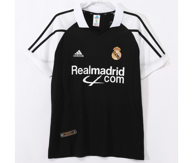 Real Madrid Away Retro Jersey 2001-02