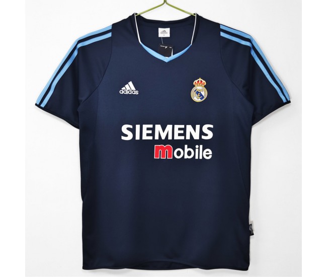 Real Madrid Away Retro Jersey 2003-04