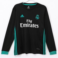 Real Madrid Away Long Sleeve Retro Jersey 2017-18