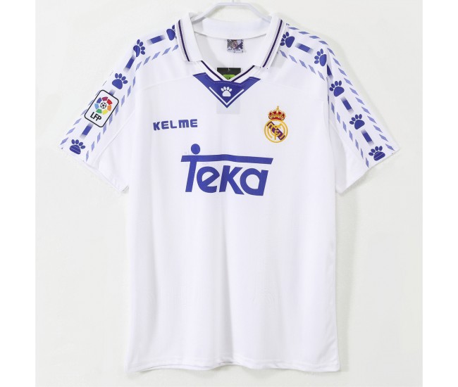 Real Madrid Home Retro Jersey 1996-97