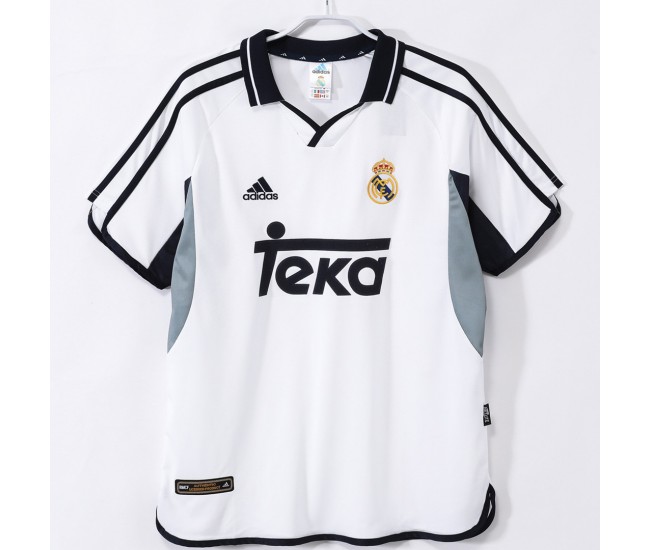 Real Madrid Home Retro Jersey 2000-01