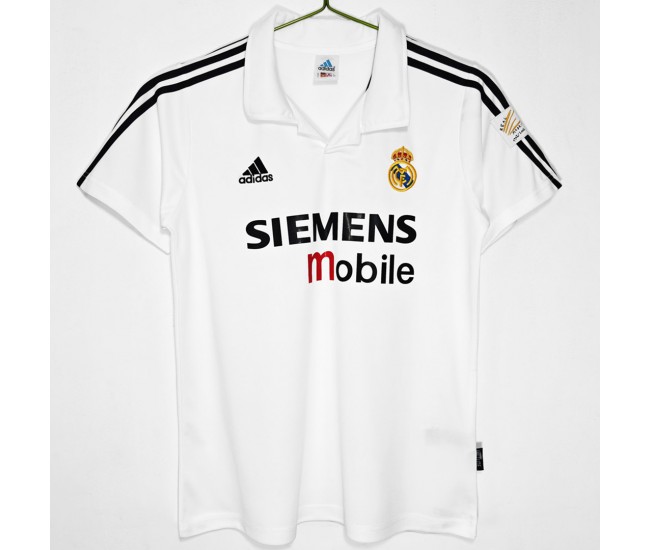 Real Madrid Home Retro Jersey 2002-03