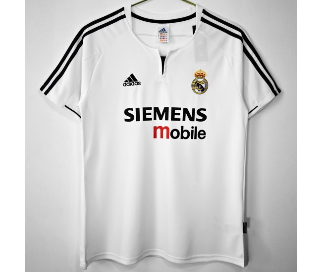 Real Madrid Home Retro Jersey 2003-04