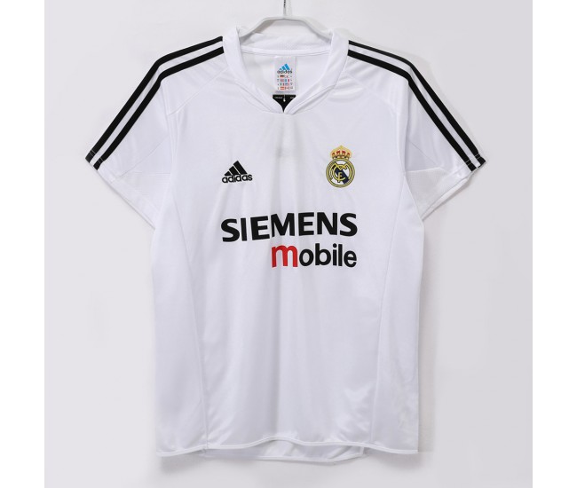 Real Madrid Home Retro Jersey 2004-05