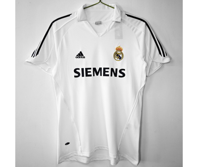 Real Madrid Home Retro Jersey 2005-06