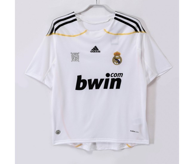Real Madrid Home Retro Jersey 2009-10