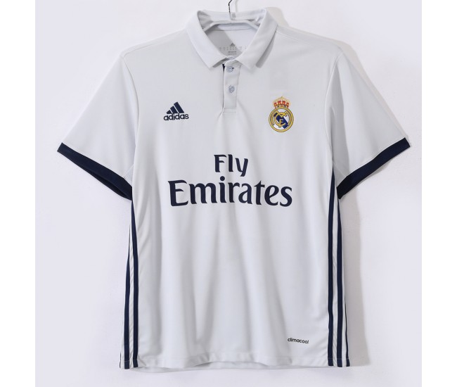 Real Madrid Home Retro Jersey 2016-17