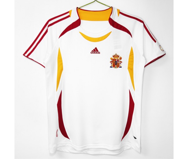 Spain Away Retro Jersey 2006