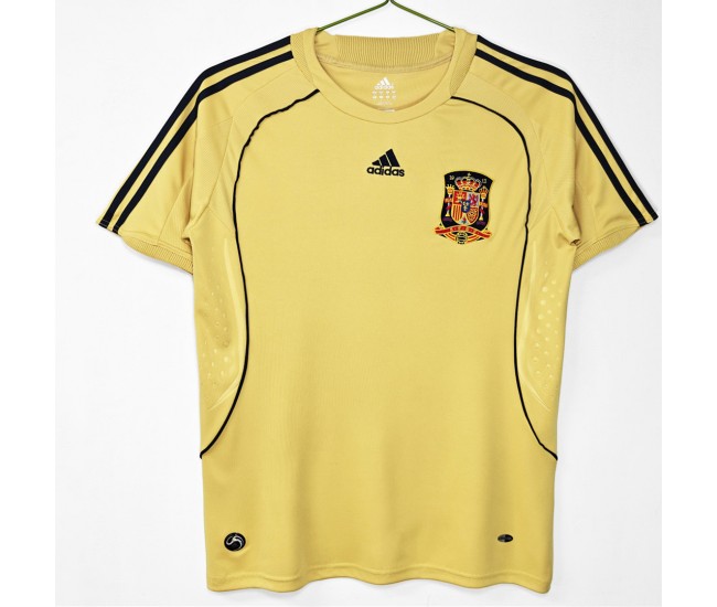 Spain Away Retro Jersey 2008
