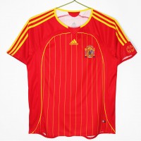 Spain Home Retro Jersey 2006