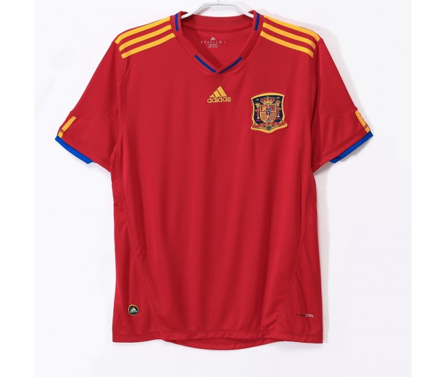 Spain Home Retro Jersey 2010