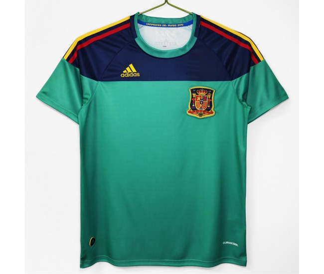 Spain Goalkeeper Retro Jersey 2010
