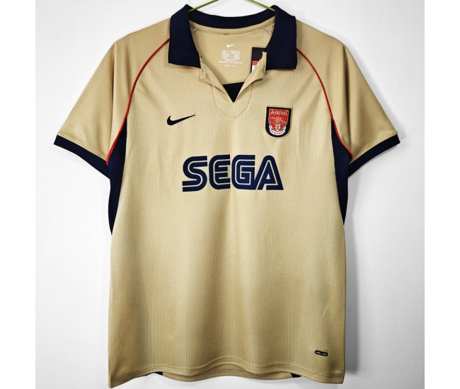 Arsenal FC Away Retro Jersey 2001-02