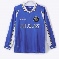 Chelsea Mens Home Long Sleeve Retro Jersey 1997-99