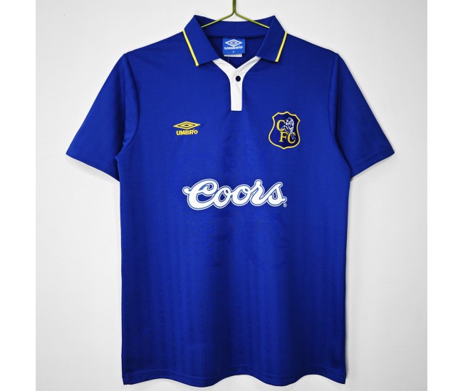 Chelsea Mens Home Retro Jersey 1995-96