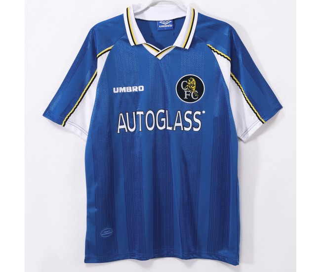 Chelsea Mens Home Retro Jersey 1997-99