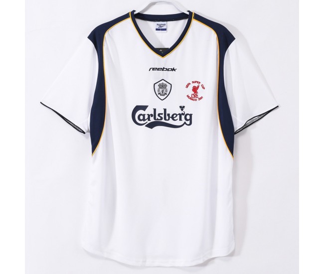 Liverpool FC Away Retro Jersey 2001-02