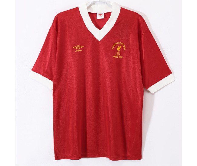 Liverpool FC Home Retro Jersey 1980-81