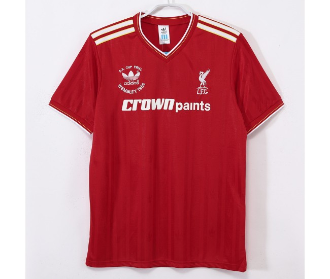 Liverpool FC Home Retro Jersey 1986-87