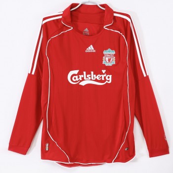 Liverpool FC Home Long Sleeve Retro Jersey 2006-07