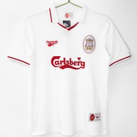 Liverpool FC White Retro Jersey 1996-97