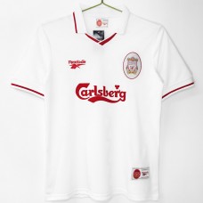 Liverpool FC White Retro Jersey 1996-97