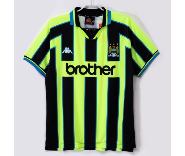 Manchester City FC Away Retro Jersey 1998-99