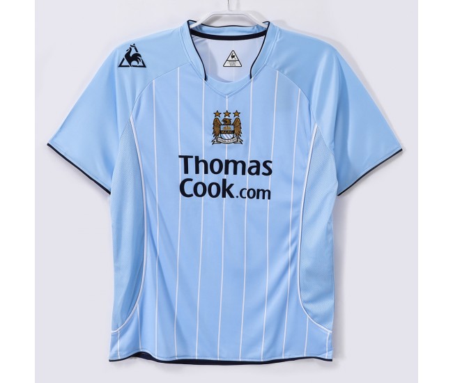 Manchester City FC Home Retro Jersey 2007-08