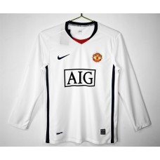Manchester United FC Away Long Sleeve Retro Jersey 2008