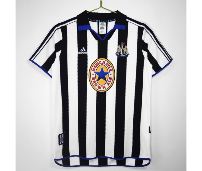 Newcastle United FC Home Retro Jersey 1999-00