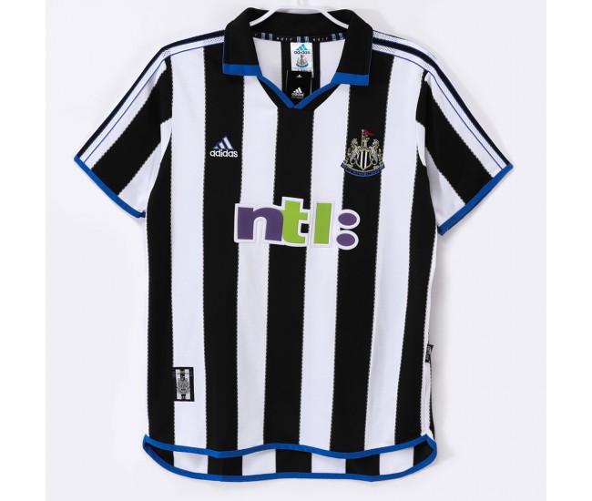 Newcastle United FC Home Retro Jersey 2000-01