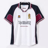 West Ham United FC Away Iron Maiden Retro Jersey 1999-00