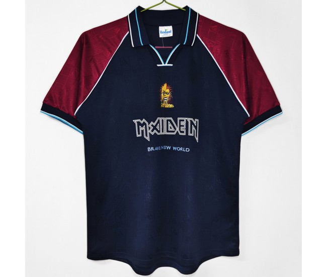 West Ham United FC Home Maiden Retro Jersey 1999-00